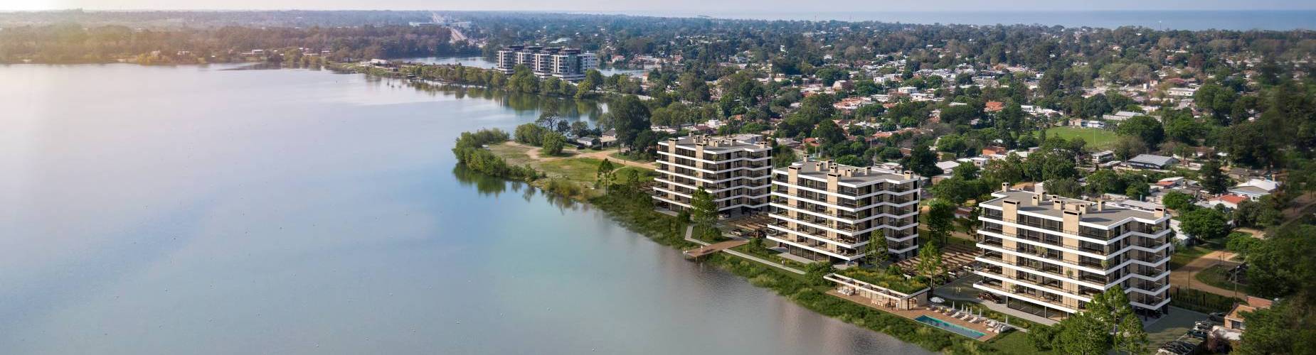 Sobre la costa del Lago Calcagno, Carrasco Este