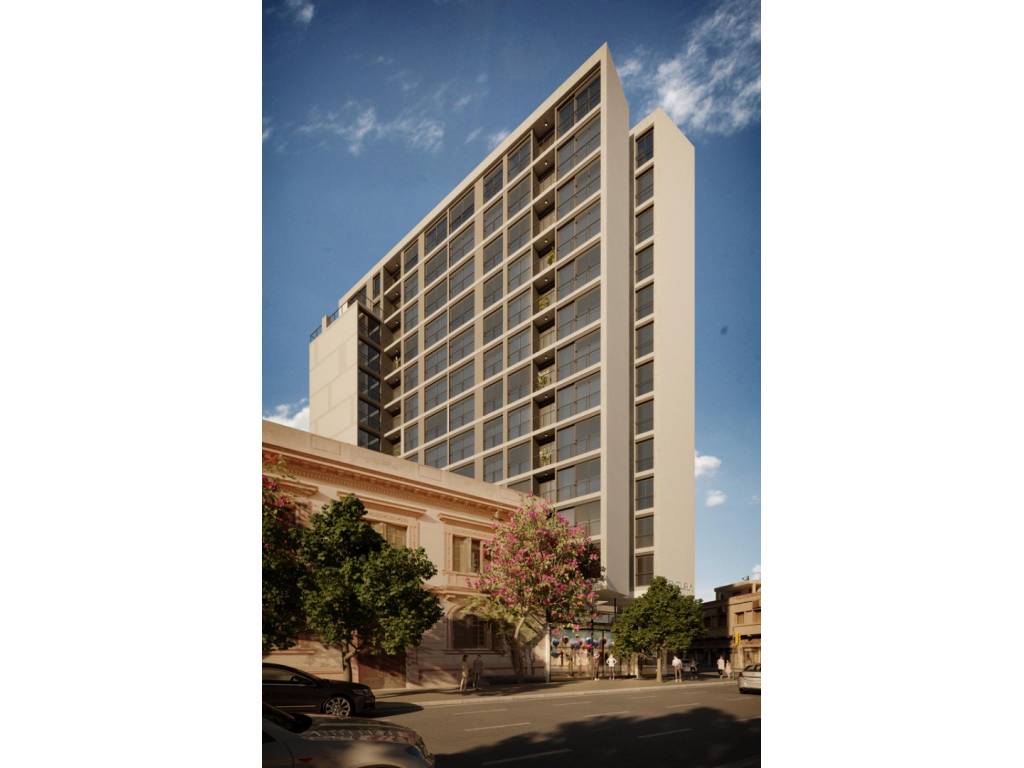 Montevideo Tres Cruces, Edificios en Construccin