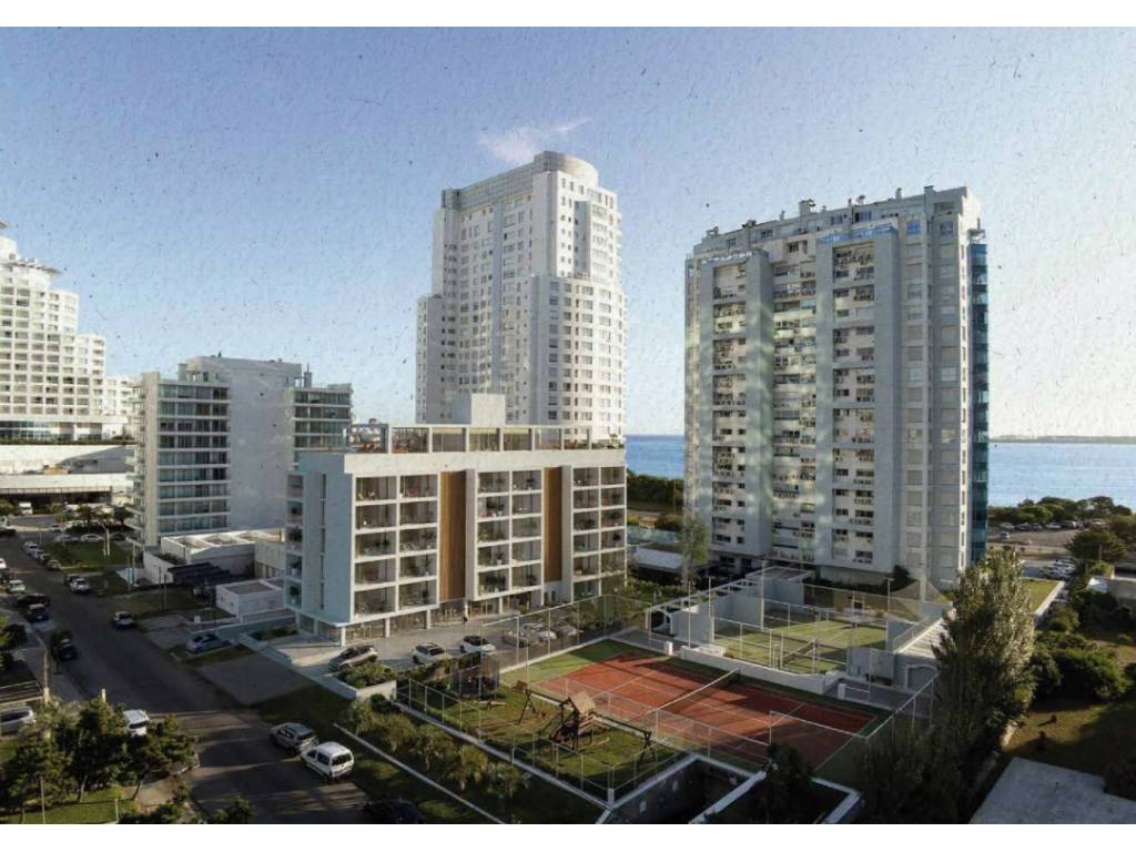 Punta del Este Mansa, Edificios en Obra